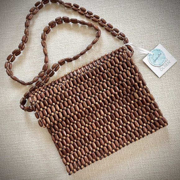 Sigrid Olsen NWT Beaded Cross Body Bag - Picture 1 of 13